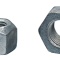 AMK 1965 Ford Falcon 5 piece Trans Crossmember Pointed Flange Bolts, Lock Nuts, Washer F-1467
