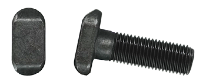 AMK 1965 Ford Fairlane 16 piece Axle Retainer Plates - 6 Cyl (Exc 250) Small Head T-Bolts, Cadmium Lock Nuts F-1523