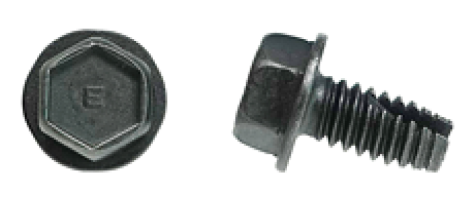 AMK 1966 Ford Fairlane 8 piece Radiator Fan Shroud - 289 Hex Washer T1 Screws, Spring Nuts F-401