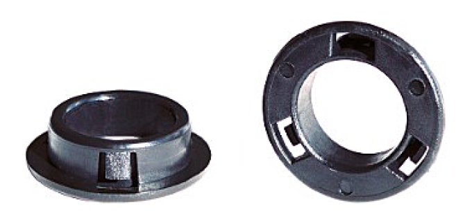 AMK 1965 Ford Mustang 2 piece Parking Lamp Wiring Grommets .62 Inside Diameter X 1.06 Deep Plastic Grommets F-2958