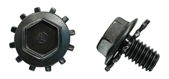 AMK 1967 Ford Mustang 8 piece Door Window Regulator .50 Long Hex Washer External Sems F-3017