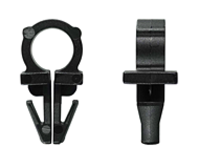 AMK 1971 Ford Mustang 9 piece Tailamp Wiring & Ground Nylon "O" Headmark Clips, Hex Washer B Screw F-3826