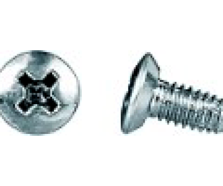 AMK 1968 Ford Mustang 2 piece Seat Back (Fr) Release Knob Panhead Oval F Screws F-862