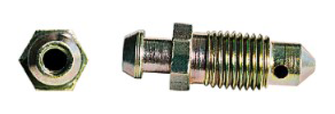 AMK 1965 Ford Fairlane 2 piece Brake Caliper Bleeders Screws F-2949