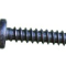 AMK 1973 Ford Bronco 8 piece Tailamp Lenses & Doors Stainless Steel / Black Oxide Panhead Pn Ab Screws, Sprg Nuts F-1894