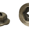 AMK 1967 Ford Mustang 6 piece Vinyl Top Mouldings .56 Deep #10 Stamped Nuts F-2978
