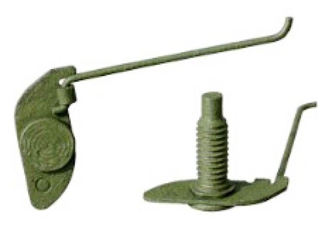 AMK 1969 Ford Mustang 12 piece Grille Moulding, Lwr Center (Narrow) Retainers, Stamped Nuts W Sealer F-3786