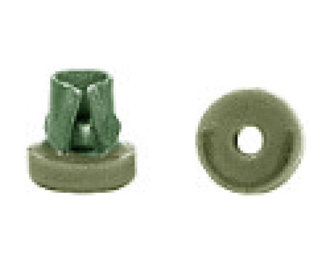 AMK 1968 Ford Mustang 24 piece Emblem Nuts, Complete - Production Sleeve Nuts, Stamped Nuts F-3637