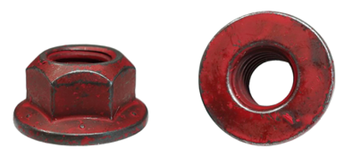 AMK  4 piece Leaf Spring Mounting @ Front Flange Bolts & Nuts F-3783