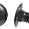 AMK 1967 Mercury Cougar 12 piece Shock Brackets (Fr) Low Hd Carriage Bolts, Flange Nuts F-312