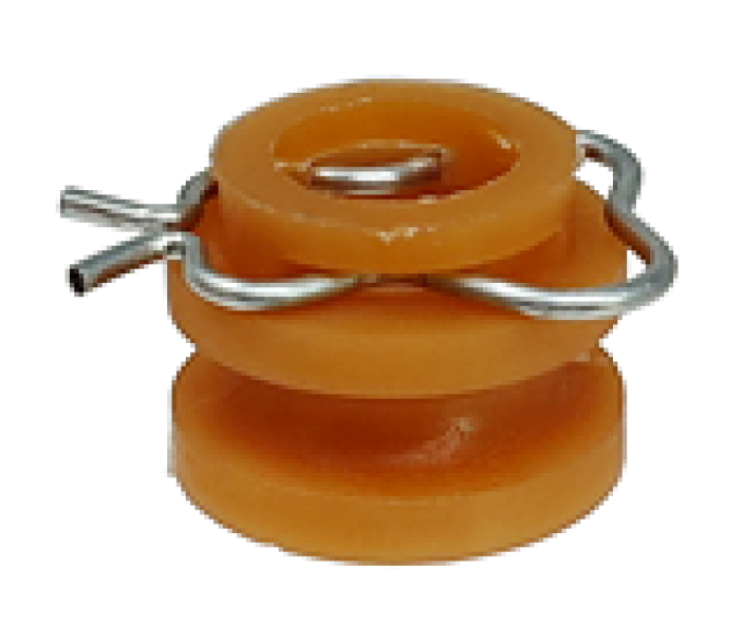 AMK 1965 Ford Mustang 4 piece Qter Window Rollers Roller Assy's F-3007