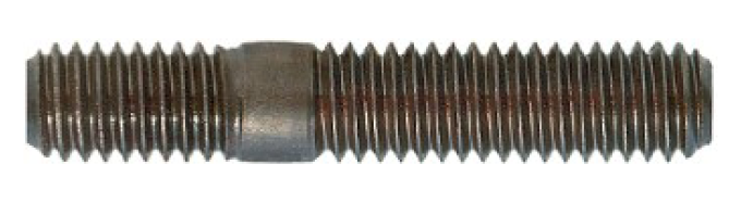 AMK 1965 Ford Fairlane 8 piece Exhaust Pipe > Manifolds - 289/352/390 Studs 2.25 Oal, Hex Lock Nuts F-372