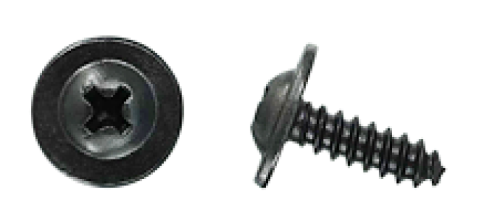 AMK 1968 Ford Mustang 10 piece Carpet > Floor w/O Console Round Washer Screws, 2 Extra for Body 63 F-680