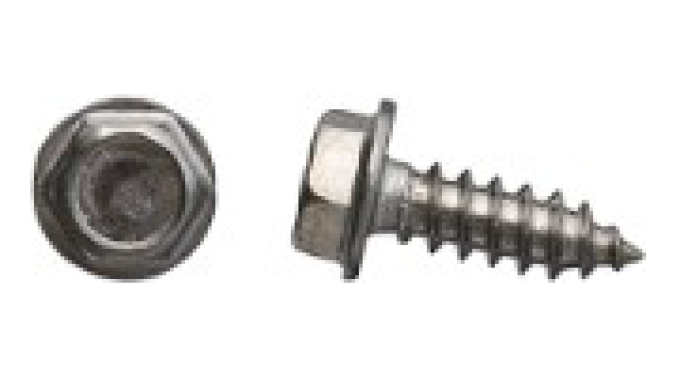 AMK 1969 Ford Mustang 5 piece Cowl Panel Stainless Steel Hex Washer Ab Screws F-3855
