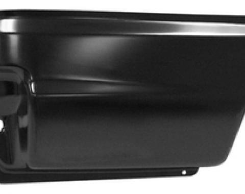 Key Parts '92-'16 Rear Lower Quarter Panel Section Regular Van (Standard), Passenger's Side 1972-132 R