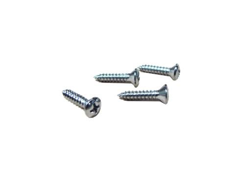Redline Restomotive® 1961-1963 Ford Thunderbird Door Panel Pull Cup Screw Set