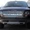 American Car Craft 2010-2014 Ford Raptor - Front Grille Polished with Black "RAPTOR" Insert, Stainless Steel 772022