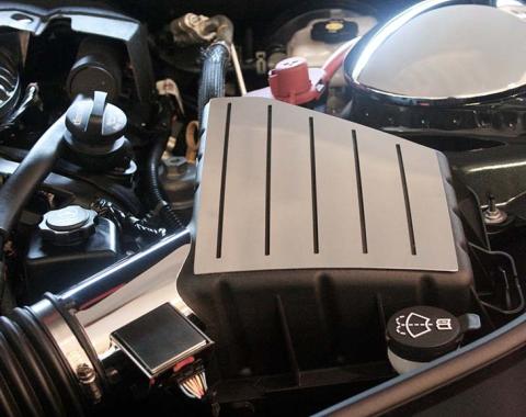 American Car Craft 2010-2015 Camaro RS - OEM Filter Box Collar, Polished Stainless Steel 103055