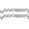American Car Craft 2003-2006 Dodge Viper - 'VIPER' Valve Cover Letter Set 10Pc, Polished Stainless Steel 973017