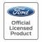 American Car Craft 2015-2020 Mustang GT - "5.0" Lower Door Speaker Trim 2Pc, Brushed Stainless Steel 271038