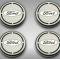 American Car Craft 2015-2017 Mustang - Ford Oval Engine Fluid Cap Cover Set 4Pc (Polished Stainless) 173007