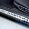 American Car Craft 2010-2014 Mustang - Outer Door Sills Ford Oval with 'MUSTANG Inlay 2Pc, Polished/Brushed Stainless Steel, Choose Color 271024