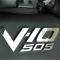 American Car Craft 2003-2007 Dodge Viper - Air Box Letters "V-10 505", Polished Stainless Steel 973002