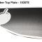 American Car Craft 2015-2023 Challenger & Hellcat- Trim Top Plate for Anti Lock Brake/Washer Fluid Cover, Stainless (Brushed Finish) 153079