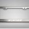 American Car Craft Ford F-150 Custom License Plate Frame with 'F-150' Lettering, Stainless Steel, Choose Vinyl or LED Color 772023