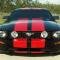 American Car Craft 2005-2009 Mustang - Custom Racing Stripes, Premium Vinyl (BSRD-Bright Red Solid) 272007