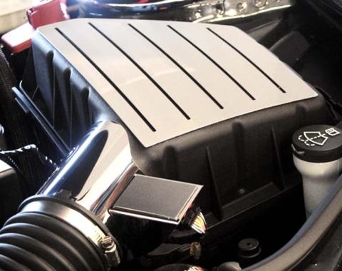 American Car Craft 2010-2015 Camaro - OEM Air Box Filter Cover, Polished Stainless Steel 103020