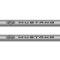 American Car Craft 2010-2014 Mustang - Outer Door Sills Ford Oval with 'MUSTANG Inlay 2Pc, Polished/Brushed Stainless Steel, Choose Color 271024