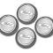 American Car Craft 2015-2017 Mustang - Ford Oval Engine Fluid Cap Cover Set 4Pc (Polished Stainless) 173007
