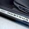 American Car Craft 2010-2014 Mustang - Outer Door Sills Ford Oval with 'MUSTANG Inlay 2Pc, Polished/Brushed Stainless Steel, Choose Color 271024