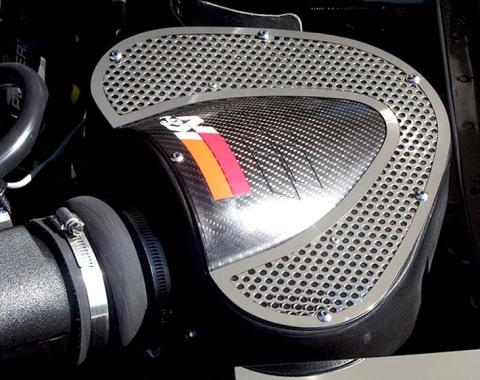 American Car Craft 2011-2013 Mustang GT - Air Box Cover Perforated, for K&N Intake System KN-63-2578 273048