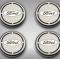 American Car Craft 2015-2017 Mustang - Ford Oval Engine Fluid Cap Cover Set 4Pc (Polished Stainless) 173007