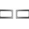 American Car Craft 2010-2014 Ford F150/Raptor - Front Door Handle Pull Plates 2Pc, Brushed Stainless Steel 771027