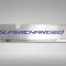 American Car Craft 2015-2017 Mustang GT - Radiator Cover Vanity Plate 'SUPERCHARGED', Stainless Steel, Choose Color 273069