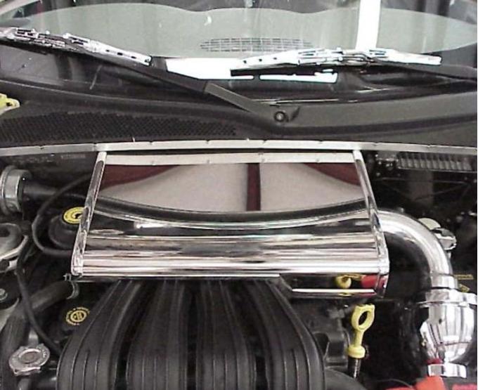 American Car Craft 2001-2006 PT Cruise - Engine Vanity Center Cover, Polished Stainless Steel 713004