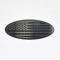 American Car Craft 2017-2022 Ford F250/F350 Tailgate Emblem Replacement- Carbon fiber Base with Black Brushed American Flag Top Plate 782102