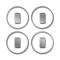 American Car Craft 2010-2014 Ford F150/Raptor - A/C Front Vent Trim Rings 8Pc, Polished/Brushed Stainless 771001