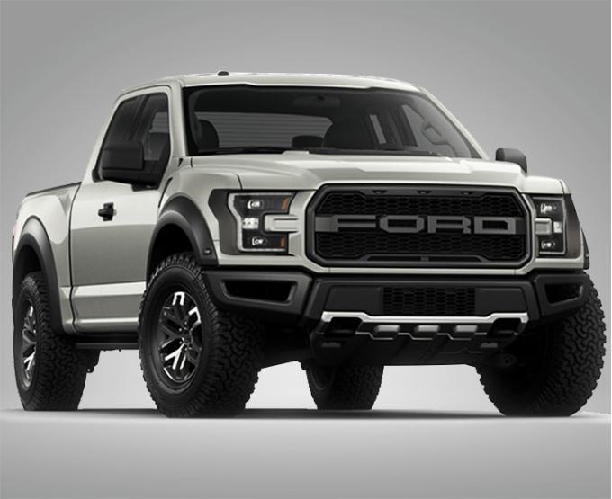 American Car Craft 2017-2018 Ford Raptor- Headlight Carbon Fiber Wrap 2Pc, Premium Vinyl 772053