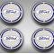 American Car Craft 2015-2017 Mustang - Ford Oval Engine Fluid Cap Cover Set 4Pc (Polished Stainless) 173007