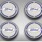 American Car Craft 2015-2017 Mustang - Ford Oval Engine Fluid Cap Cover Set 4Pc (Polished Stainless) 173007