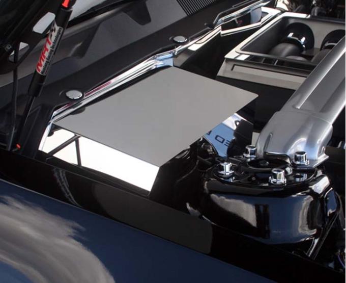 American Car Craft 2010-2014 Mustang GT - Battery Cover, Stainless Steel (Brushed) 273068
