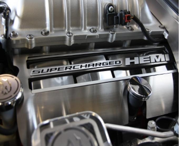 American Car Craft 2015-2019 Dodge Hellcat - HEMI Fuel Rail Overlays 2Pc (Challenger) 153104