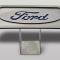 American Car Craft Stainless Steel Ford Emblem Trailer Hitch Plug 2'' Polished/Brushed Stainless Steel 792001