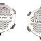 American Car Craft 2005-2009 Mustang V6/GT - Speaker Grille Kit Mustang Style, Polished Stainless Steel 271013