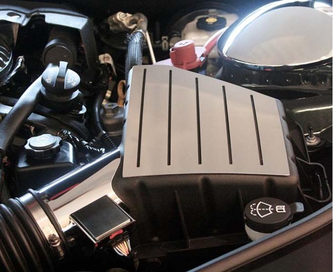 American Car Craft 2010-2015 Camaro RS - OEM Filter Box Collar, Polished Stainless Steel 103055
