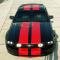 American Car Craft 2005-2009 Mustang - Custom Racing Stripes, Premium Vinyl (BSRD-Bright Red Solid) 272007